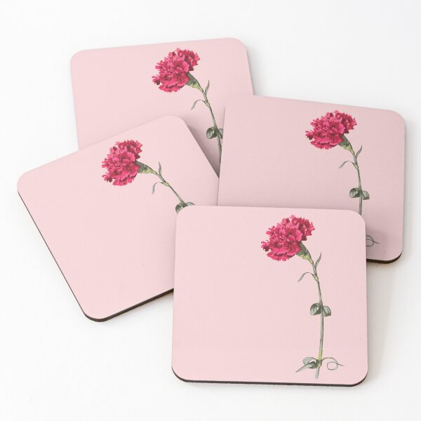 Item preview, Single Stem Red Carnation Isolated designed and sold by taiche.