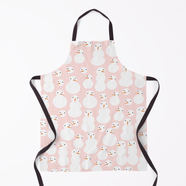Item preview, Cute Snowmen Pattern on Pink Background designed and sold by kapotka.