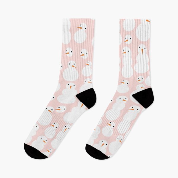Item preview, Cute Snowmen Pattern on Pink Background designed and sold by kapotka.
