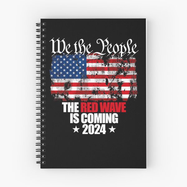 Item preview, We The People The Red Wave Is Coming 2024 Republican Gear designed and sold by DynamicDesign.