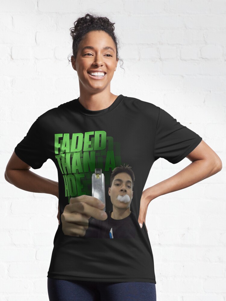 FADED THAN A HOE Fulcrum T-shirt Yodie Gang Funny Meme 