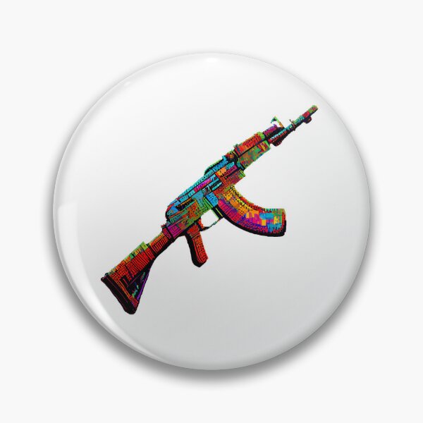 Item preview, Colorful AK-47. designed and sold by Pixelarium.