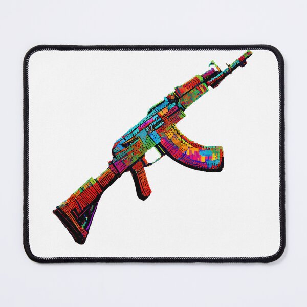 Item preview, Colorful AK-47. designed and sold by Pixelarium.