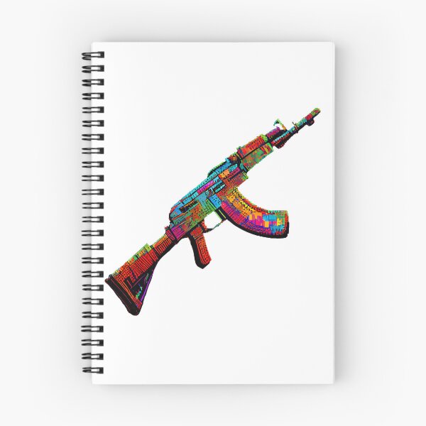 Item preview, Colorful AK-47. designed and sold by Pixelarium.