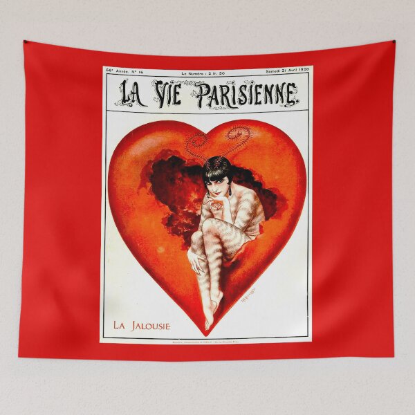 Item preview, LA VIE PARISIENNE : Vintage 1928 Advertising Print designed and sold by posterbobs.