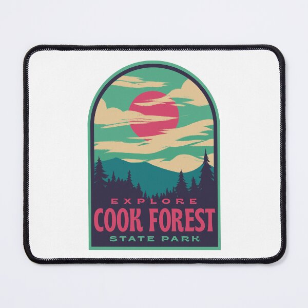 Item preview, Cook Forest State Park Retro Sunset designed and sold by HalpinDesign.