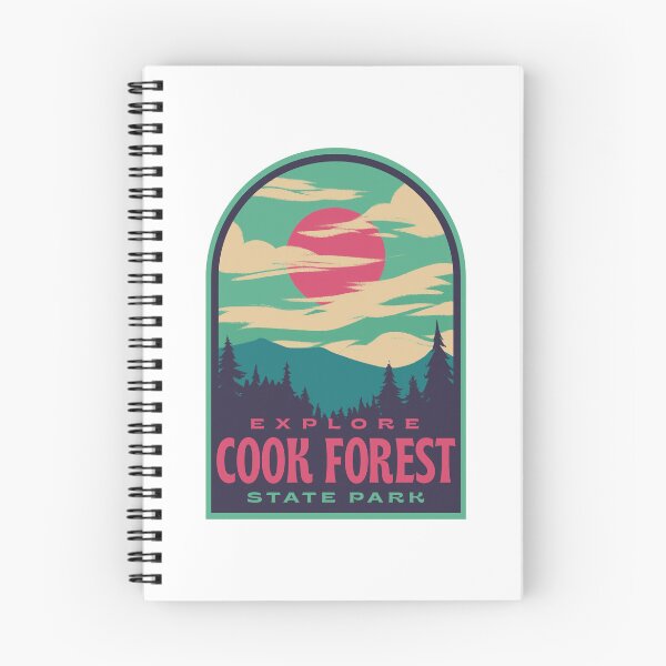 Item preview, Cook Forest State Park Retro Sunset designed and sold by HalpinDesign.