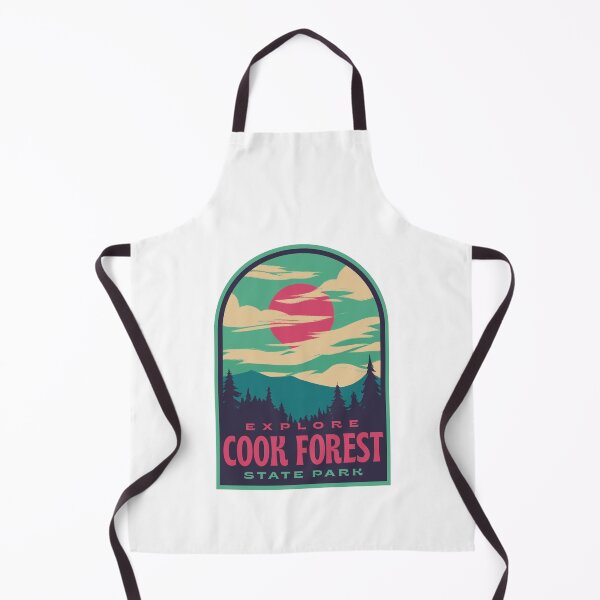 Item preview, Cook Forest State Park Retro Sunset designed and sold by HalpinDesign.