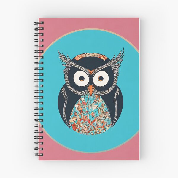 Artikelvorschau, Owl logo, geometric, vector, symmetrical, minimalism entworfen und verkauft von DrawItOnce.