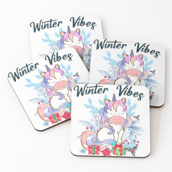 Item preview,   Winter Unicorn- Winter Vibes designed and sold by badretop.