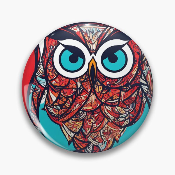 Artikelvorschau, Owl logo, geometric, vector, symmetrical, minimalism entworfen und verkauft von DrawItOnce.