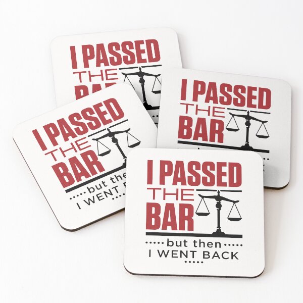 Item preview, I Passed the Bar But Then I Went Back Funny Bar Passer designed and sold by jaygo.