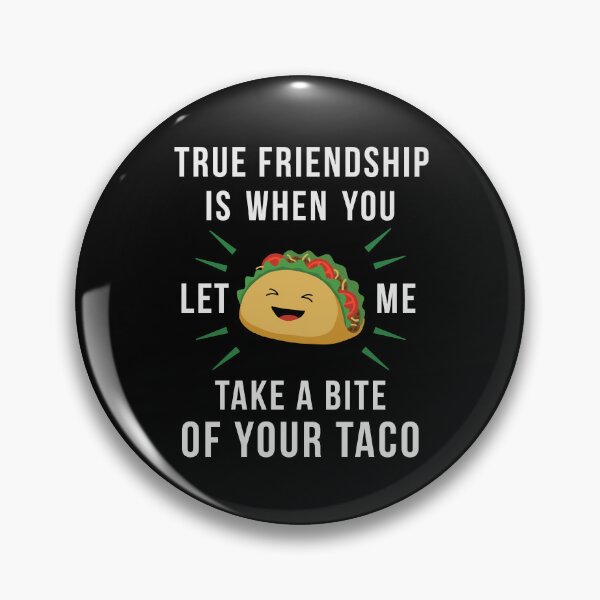 Item preview, Cita de amistad Comida mexicana divertida Taco Mejor amigo designed and sold by Zagach Letters.