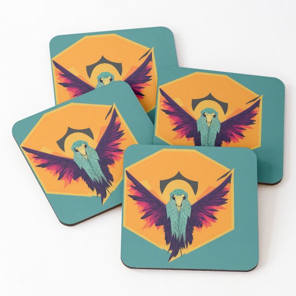 Artikelvorschau, Vulture logo, geometric, vector, symmetrical, minimalism entworfen und verkauft von DrawItOnce.
