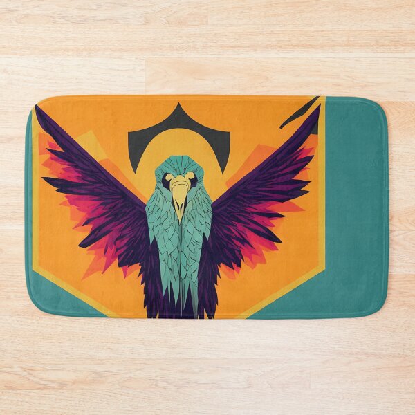 Artikelvorschau, Vulture logo, geometric, vector, symmetrical, minimalism entworfen und verkauft von DrawItOnce.