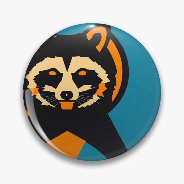 Artikelvorschau, Racoon logo, geometric, vector, symmetrical, minimalism entworfen und verkauft von DrawItOnce.