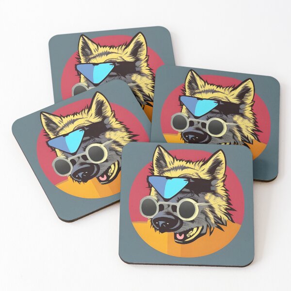 Item preview, Hipster Wolf designed and sold by Planetporridge.