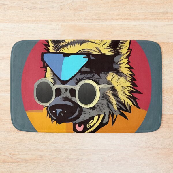 Item preview, Hipster Wolf designed and sold by Planetporridge.