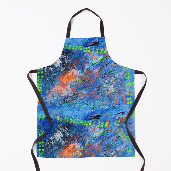 Item preview, Break Free - unique modern colorful intuitive abstract framed art print designed and sold by AdzSpirit.