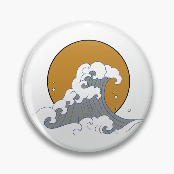 Item preview, japanese wave designed and sold by FrenchDoodle.