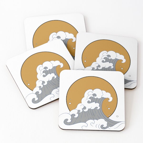 Item preview, japanese wave designed and sold by FrenchDoodle.