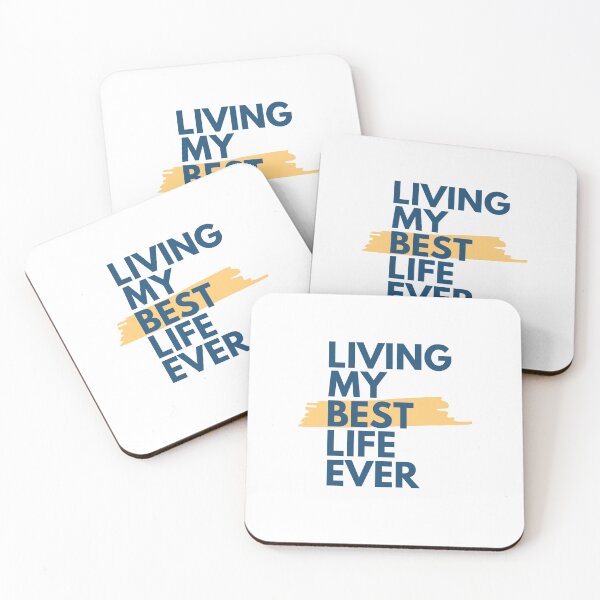 Item preview, Best Life Ever (dark blue) designed and sold by Endenberry Designs.