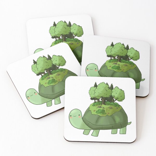 Item preview, Cute turtle island  designed and sold by Mayarart.