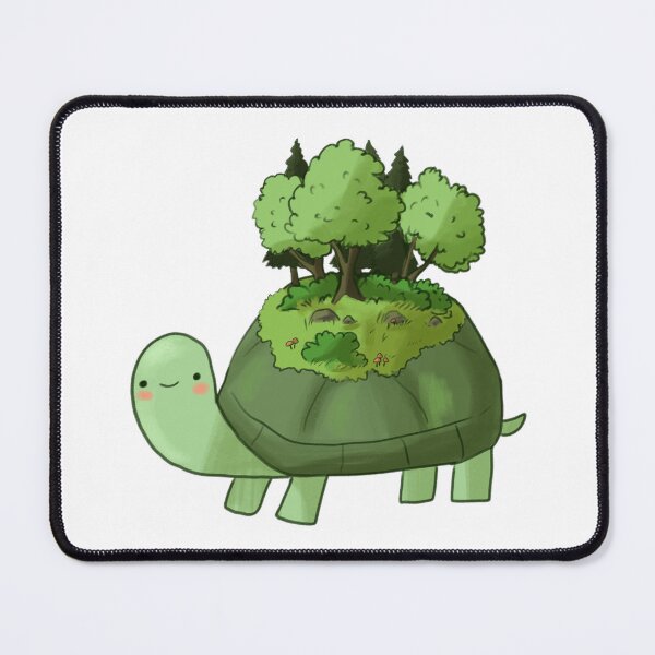 Item preview, Cute turtle island designed and sold by Mayarart.