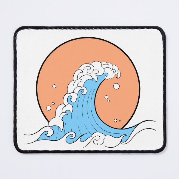Item preview, japanese wave designed and sold by FrenchDoodle.