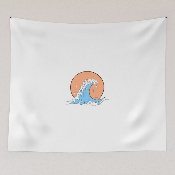 Item preview, japanese wave designed and sold by FrenchDoodle.