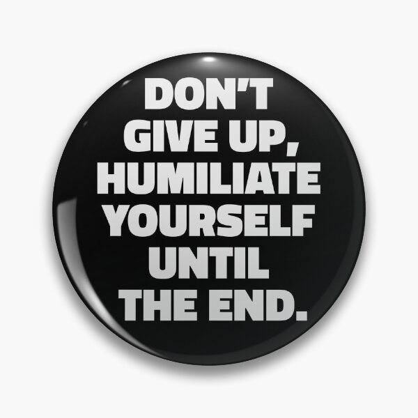 Item preview, Stubborn Irony Humiliate Yourself designed and sold by Zagach Letters.