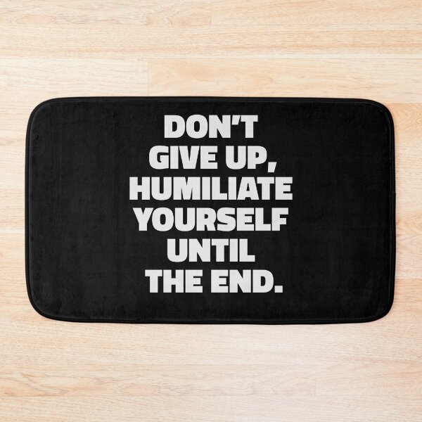 Item preview, Stubborn Irony Humiliate Yourself designed and sold by Zagach Letters.
