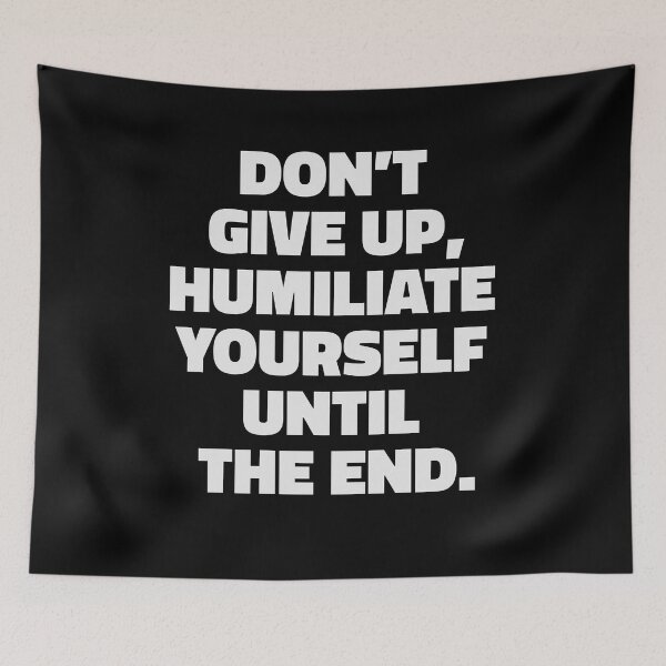 Item preview, Stubborn Irony Humiliate Yourself designed and sold by Zagach Letters.