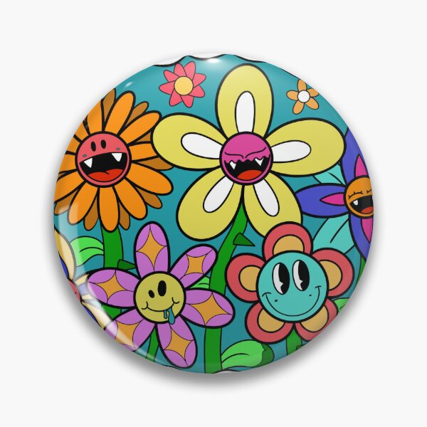 Item preview, flower power designed and sold by FrenchDoodle.