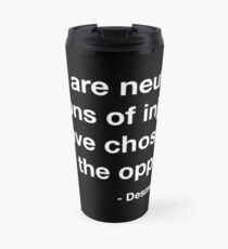 Desmond Tutu Oppressor Quote Travel Mug