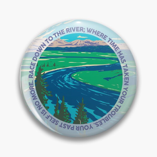 Item preview, Race down to the river; where time has taken your troubles- Yellowstone River designed and sold by studioarchive.