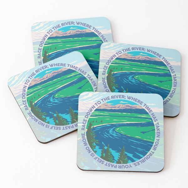 Item preview, Race down to the river; where time has taken your troubles- Yellowstone River designed and sold by studioarchive.