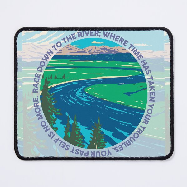 Item preview, Race down to the river; where time has taken your troubles- Yellowstone River designed and sold by studioarchive.
