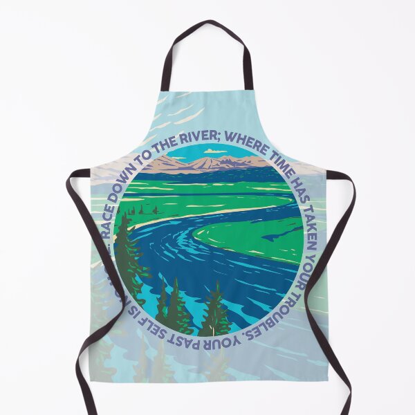 Item preview, Race down to the river; where time has taken your troubles- Yellowstone River designed and sold by studioarchive.