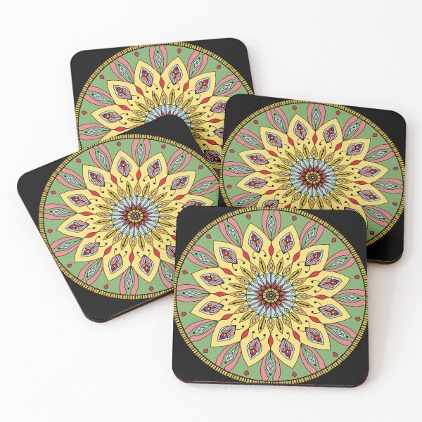 Item preview, Circular pattern in form of mandala for Henna, Mehndi, tattoo,flower pattern design, decoration. Decorative ornament in ethnic oriental style. Coloring book page. designed and sold by MokonoKokoro.