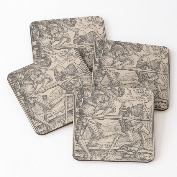 Item preview, The Dance of Death, knight gravure designed and sold by Lacasadellora.