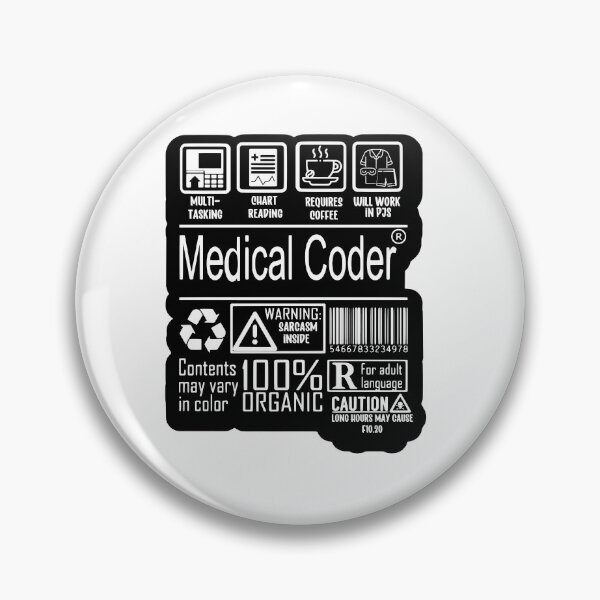 Item preview, Medical Coder designed and sold by CraftyCoderChic.