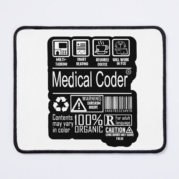 Item preview, Medical Coder designed and sold by CraftyCoderChic.