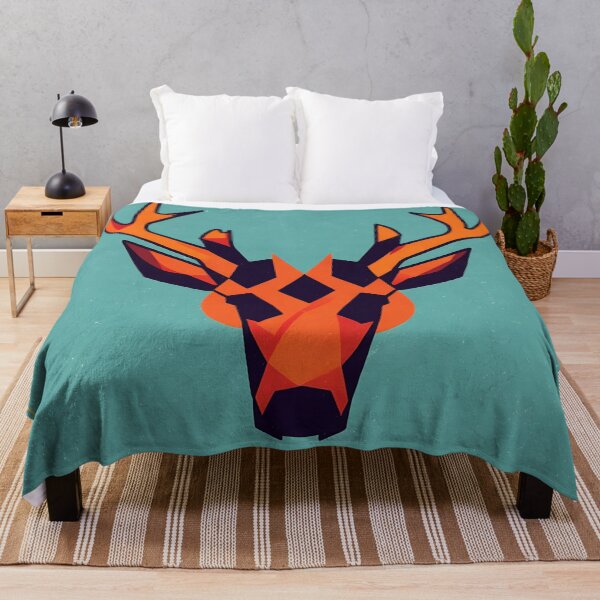 Item preview, Elk lizard logo, geometric, vector, symmetrical designed and sold by DrawItOnce.