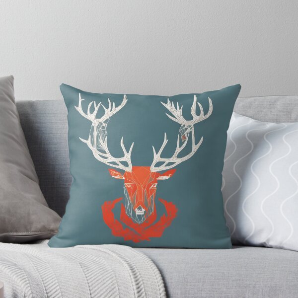 Item preview, Elk lizard logo, geometric, vector, symmetrical designed and sold by DrawItOnce.
