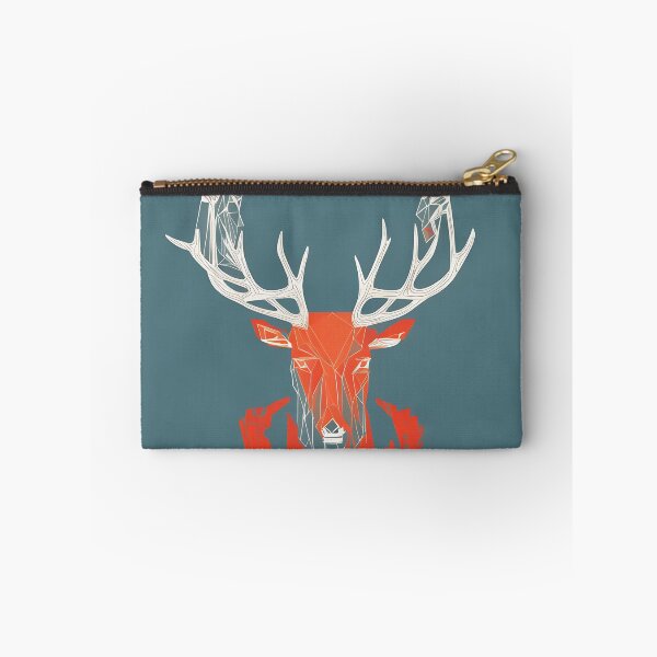 Item preview, Elk lizard logo, geometric, vector, symmetrical designed and sold by DrawItOnce.