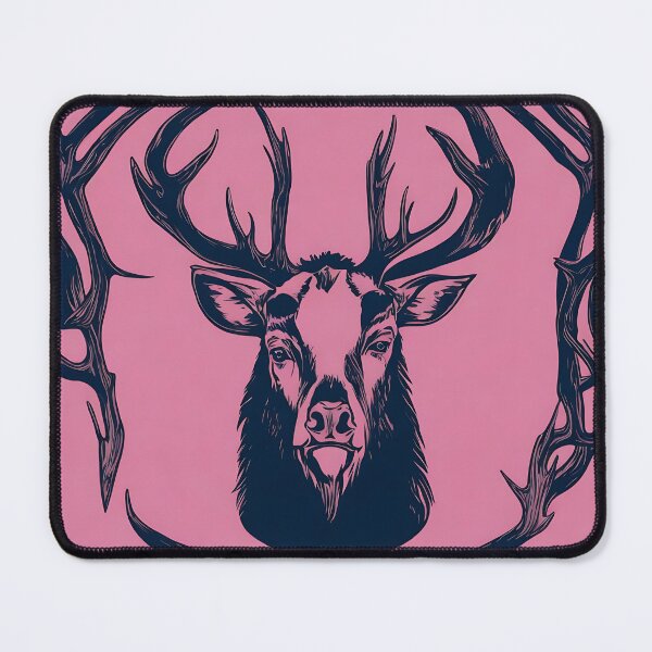 Item preview, Elk lizard logo, geometric, vector, symmetrical designed and sold by DrawItOnce.