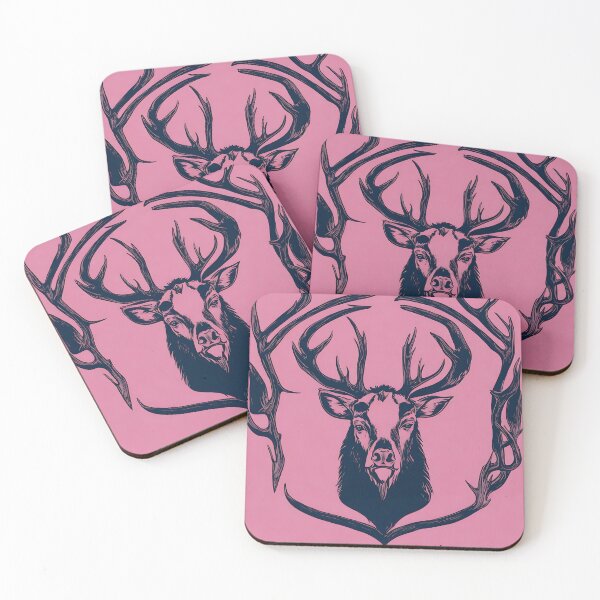 Item preview, Elk lizard logo, geometric, vector, symmetrical designed and sold by DrawItOnce.