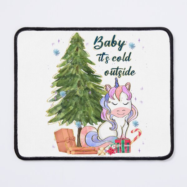 Item preview, Winter Unicorn- Baby It's Cold Outside designed and sold by badretop.