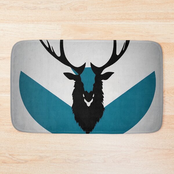 Item preview, Elk lizard logo, geometric, vector, symmetrical designed and sold by DrawItOnce.